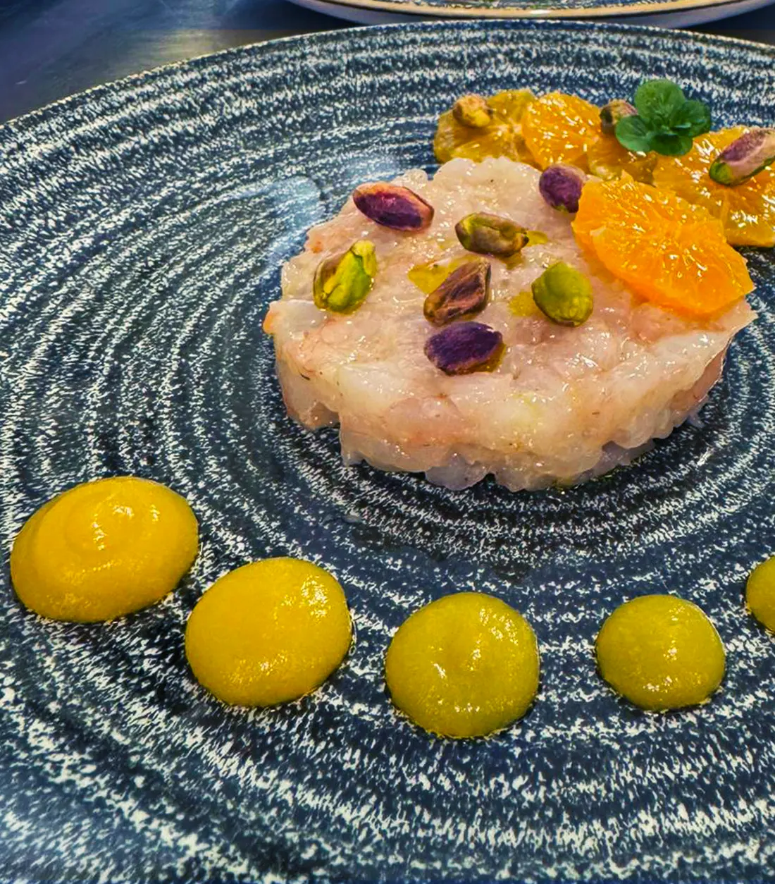 Composizione dello chef Ristorante Alla Fassa a Brenzone sul Garda Piatto del Ristorante Alla Fassa a Brenzone sul Garda